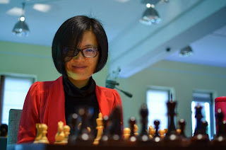 La championne du monde d'échecs chinoise Hou Yifan - Photos © Alina L'Ami 