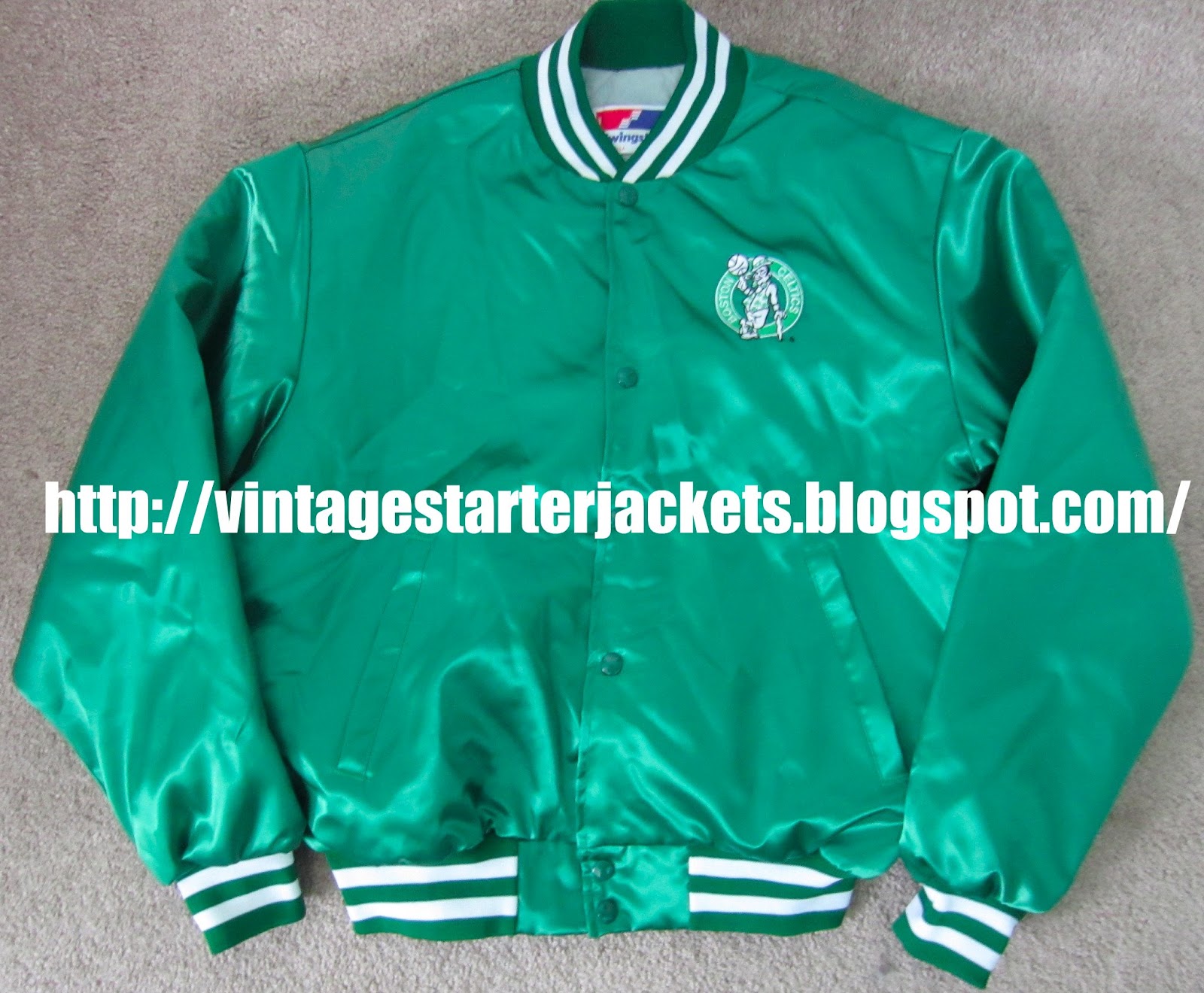 Vintage Sports Apparel Vintage Boston Celtics Swingster Jacket Mens Large