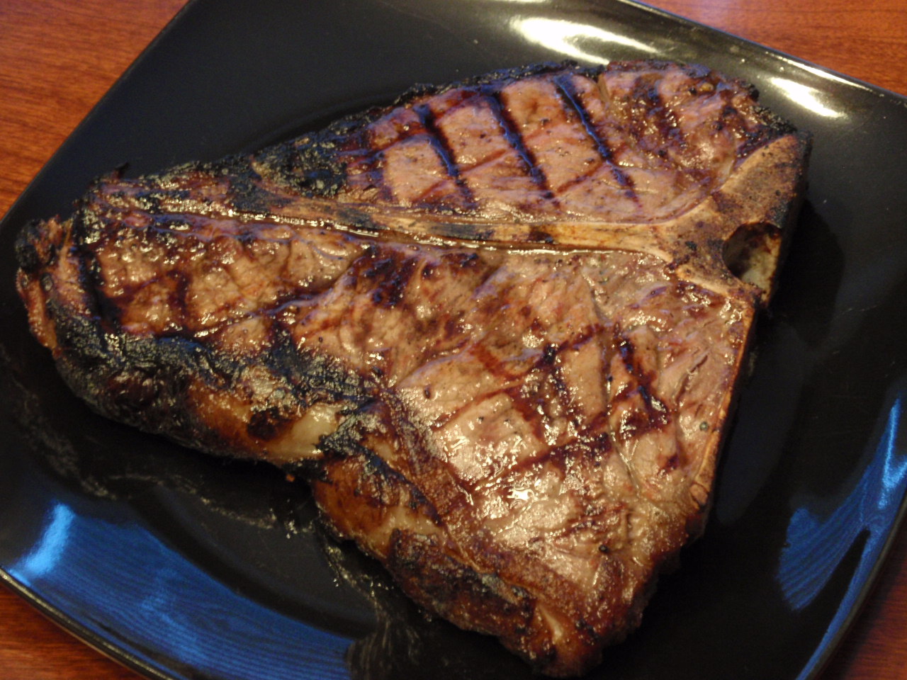 One Nine 3 BBQ Porterhouse TBone Steak (Manly Sized Meat Throwdown)