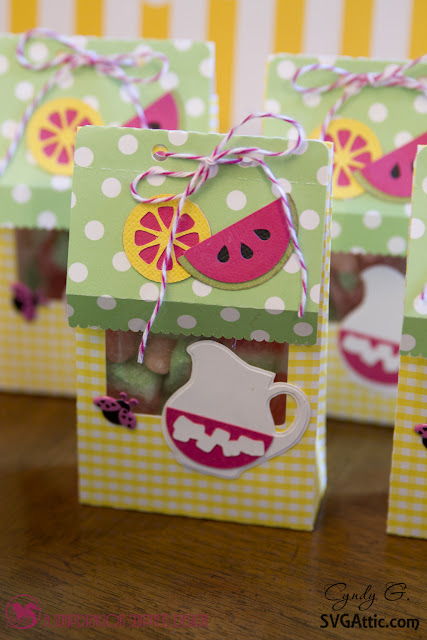 Treat bag with lemon peppermint Trendy Twine