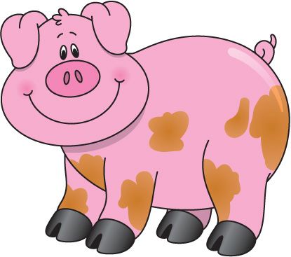 RECURSOS y ACTIVIDADES para Educación Infantil: Imagenes a color de CERDOS
