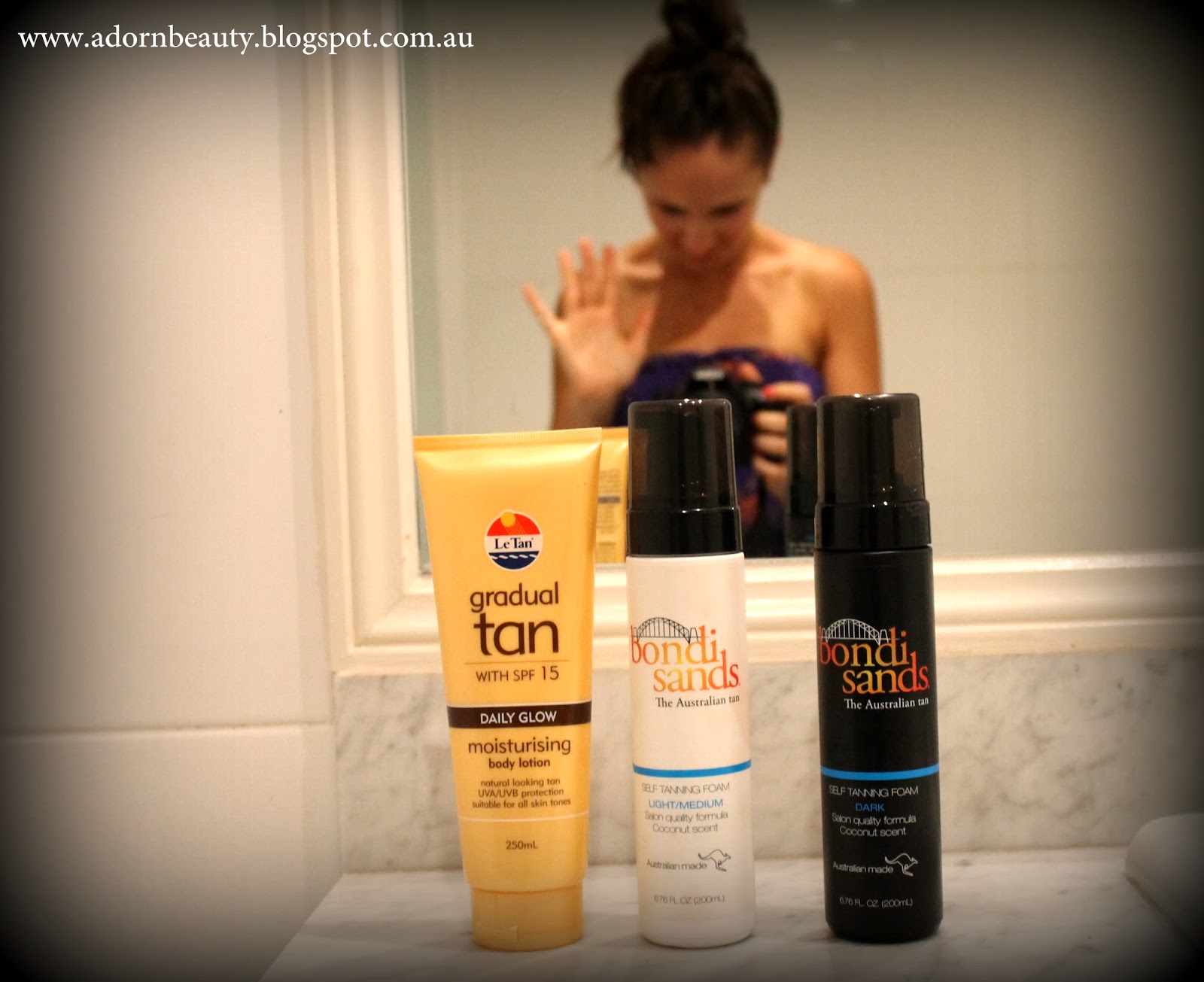 Adorn Beauty: Updated Tanning Routine