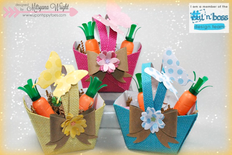Up On Tippy Toes Mini Easter Baskets