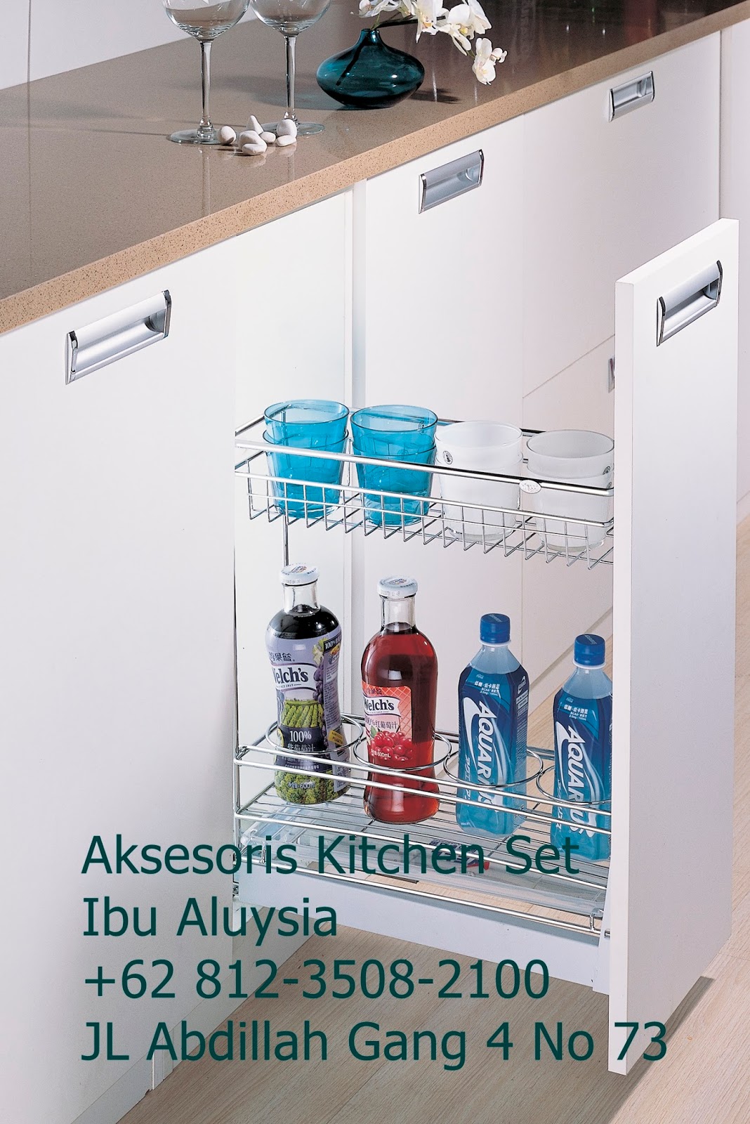 Rak Piring Gantung, Rak Piring Kaca, Rak Piring Aluminium, Rak Piring