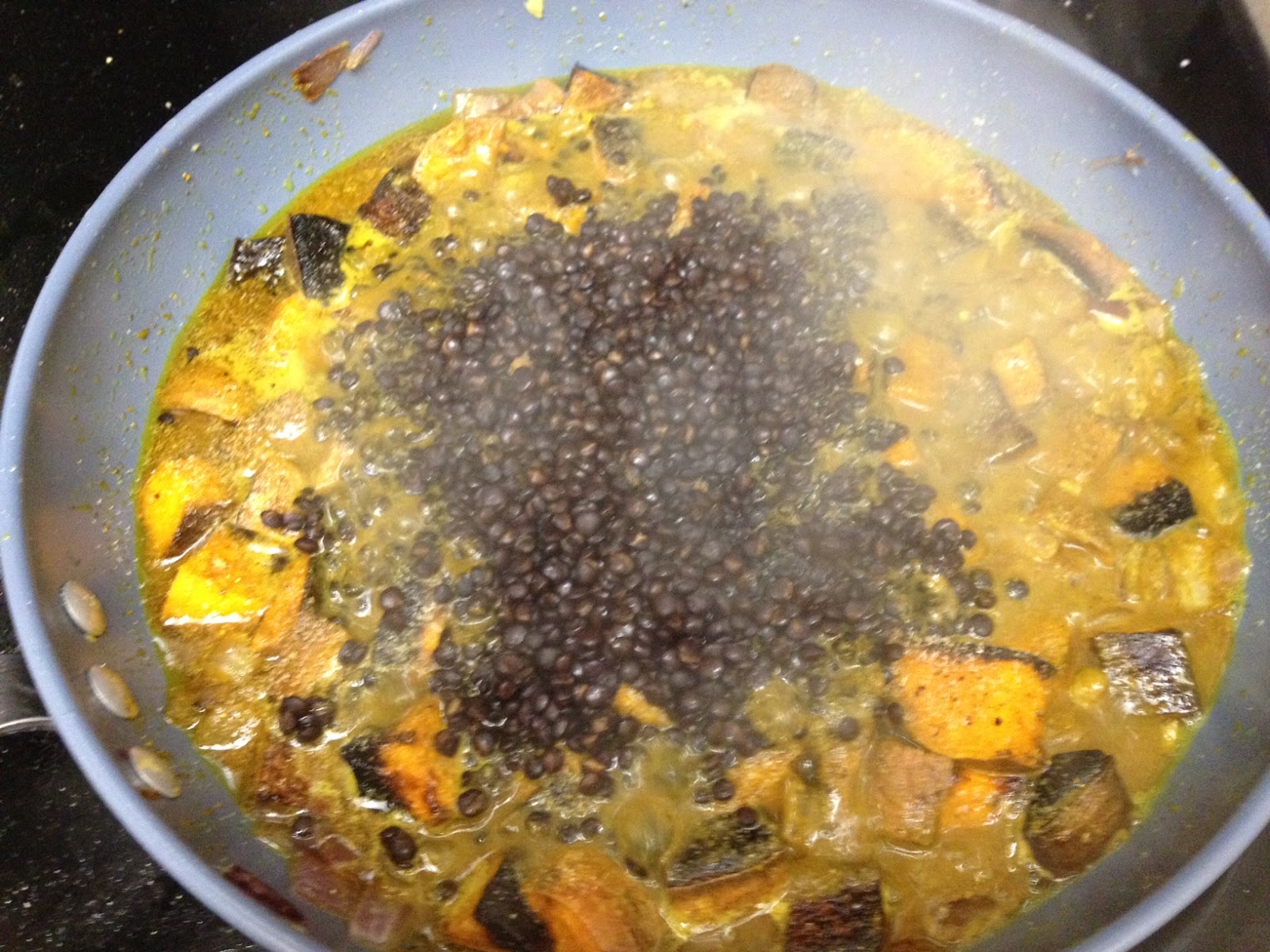 Head in the Clouds and Beyond Sweet Potato Curry with Quinoa