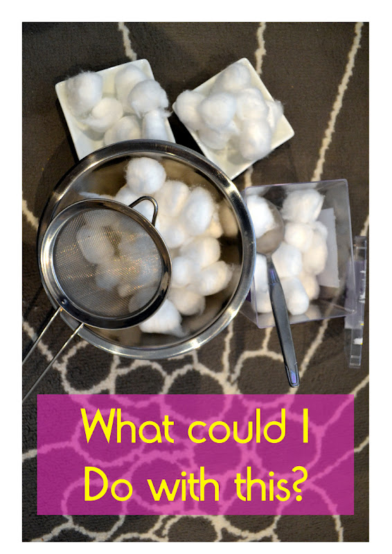 Happy Little Munchkins Baby Play Cotton Wool Balls