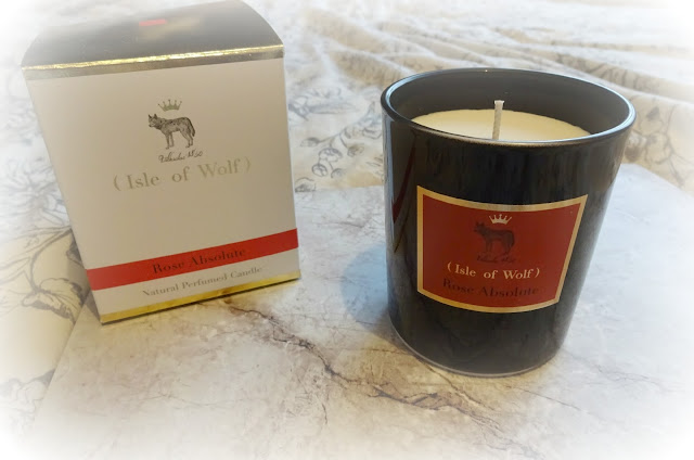 Isle of Wolf Rose Absolute Candle Image and Review from Zoe Lianne Blog