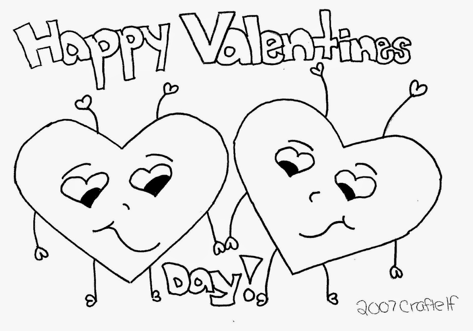 valentines day 2015 coloring pages - photo #1