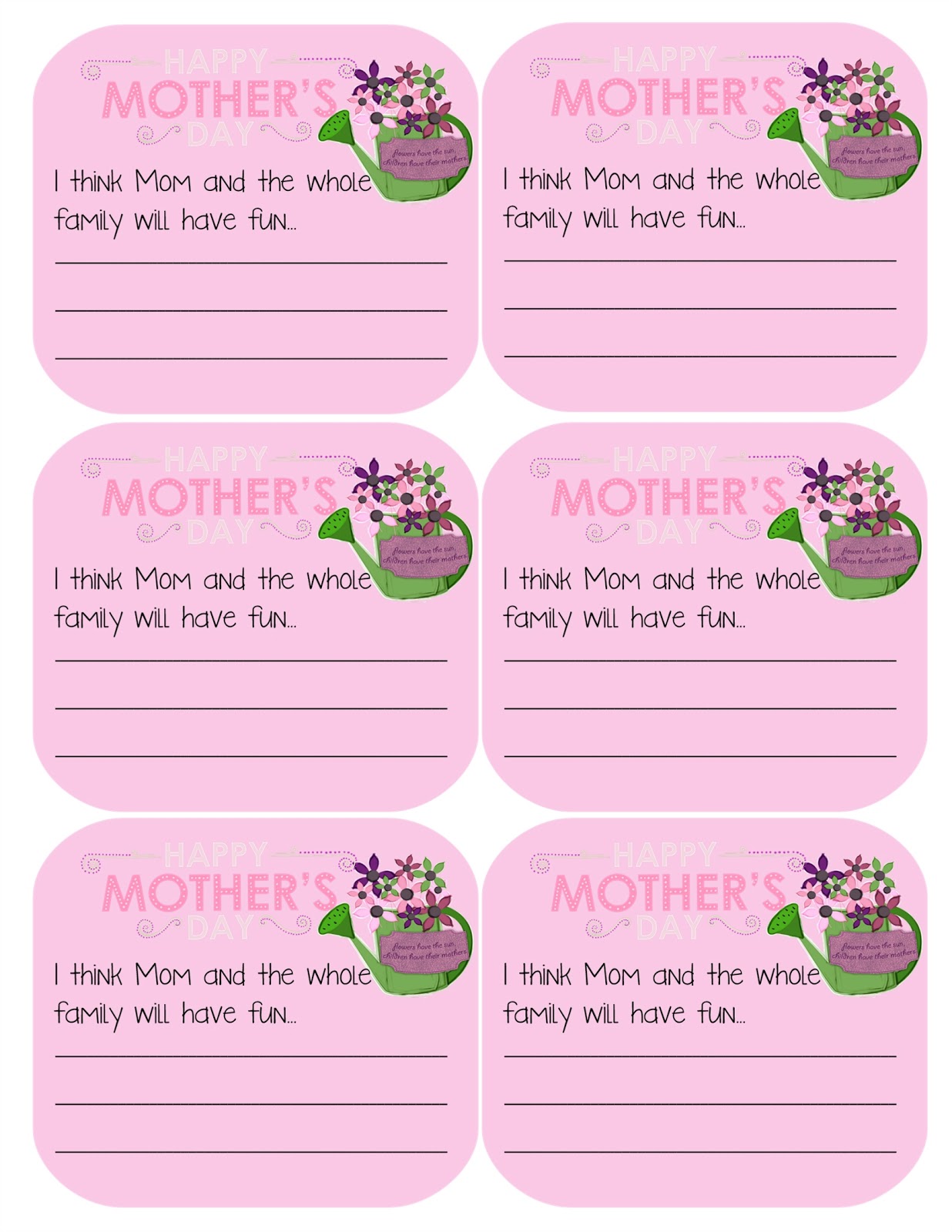 Activities for the Family {Mother's Day} - The Real Thing with the