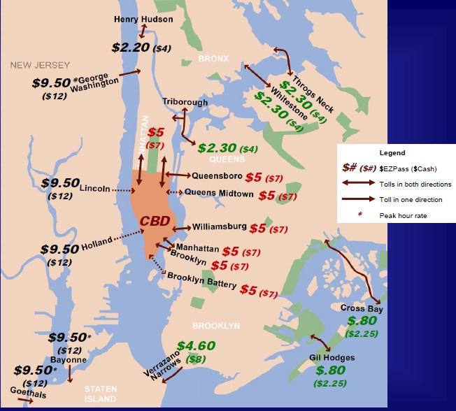 Road Pricing New York congestion pricing 2012 version