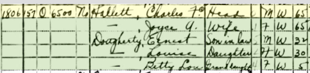 census info charles hallett 1940