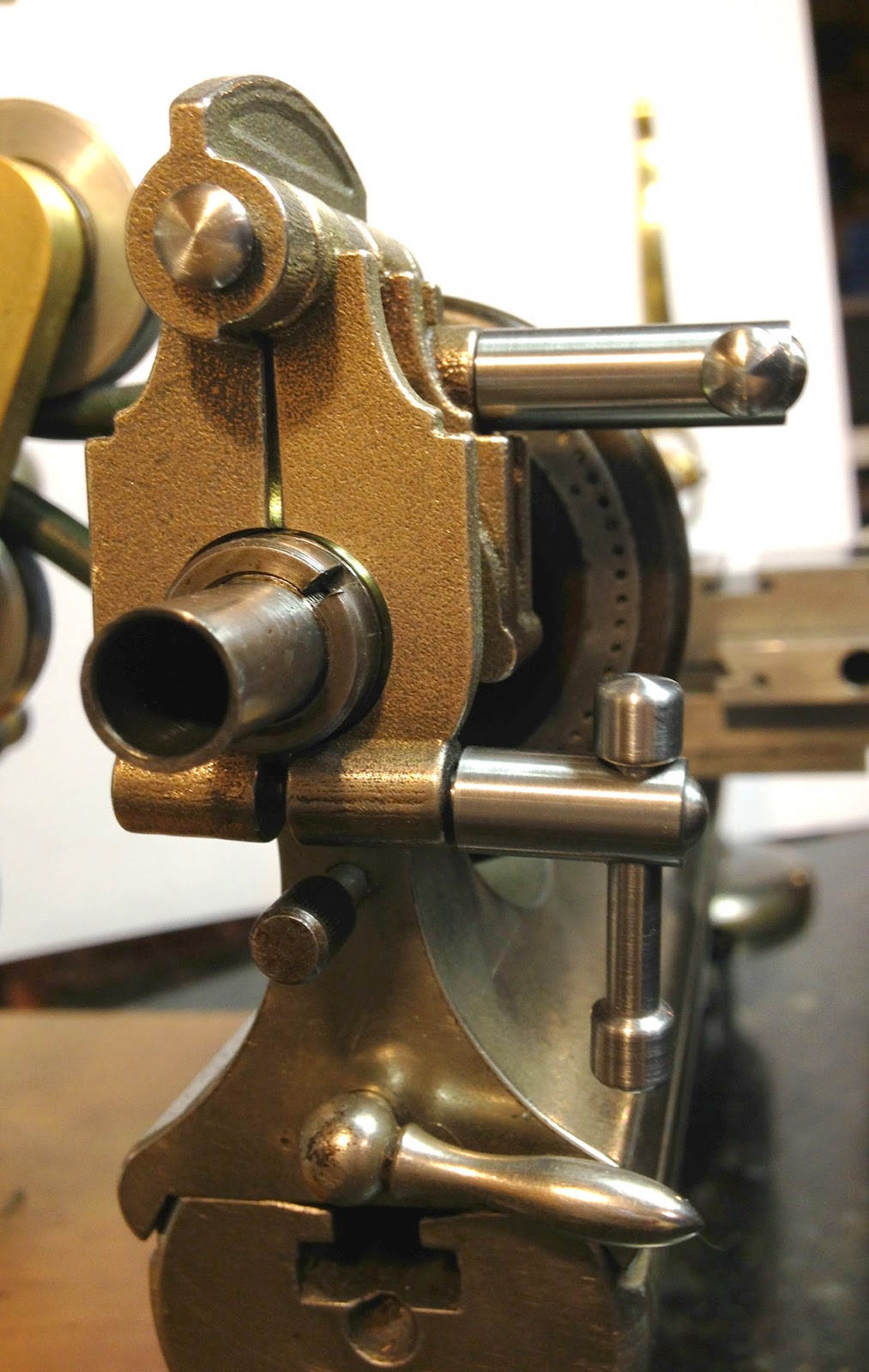 MOWRER WW LATHE TOOLS Spindle lock for WW 8MM lathe