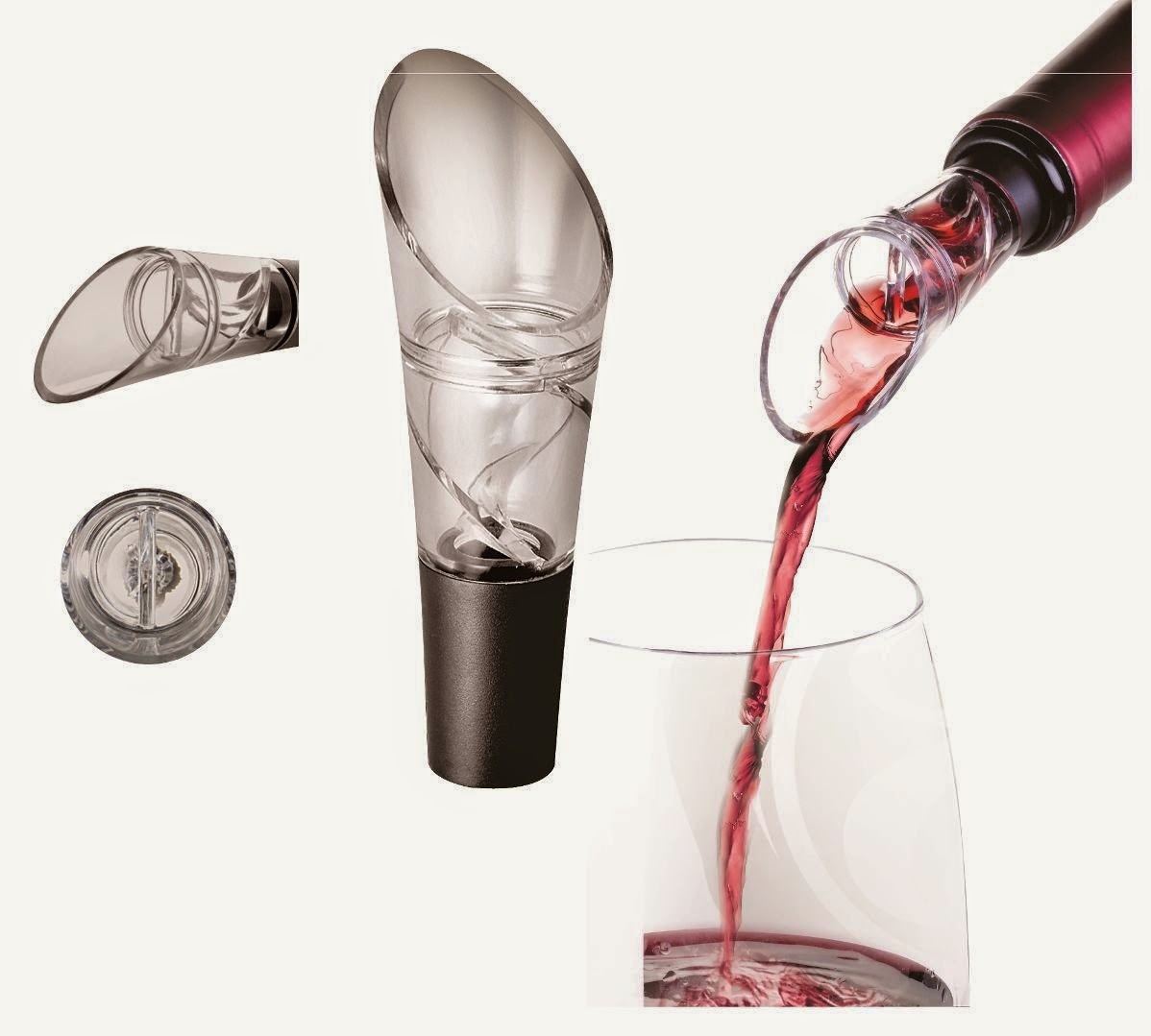 New Age Mama Ozeri Prestige Electric Wine Bottle Opener with Aerating