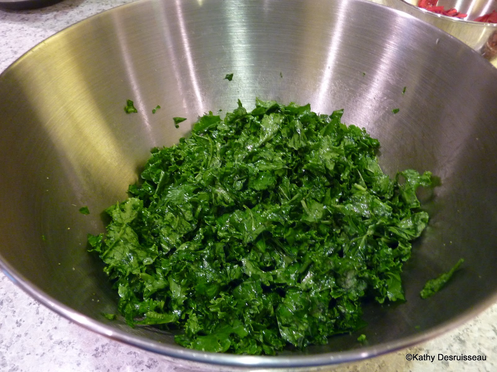 The Fiber of My Life Kale Beet Salad