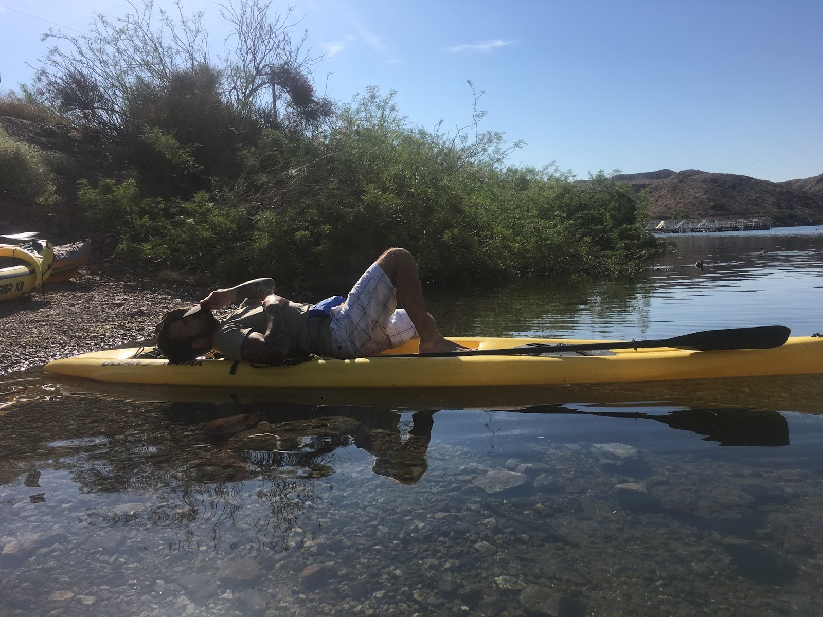 Natural Hot Springs: May 11. 2017 - Kayaking the Colorado River