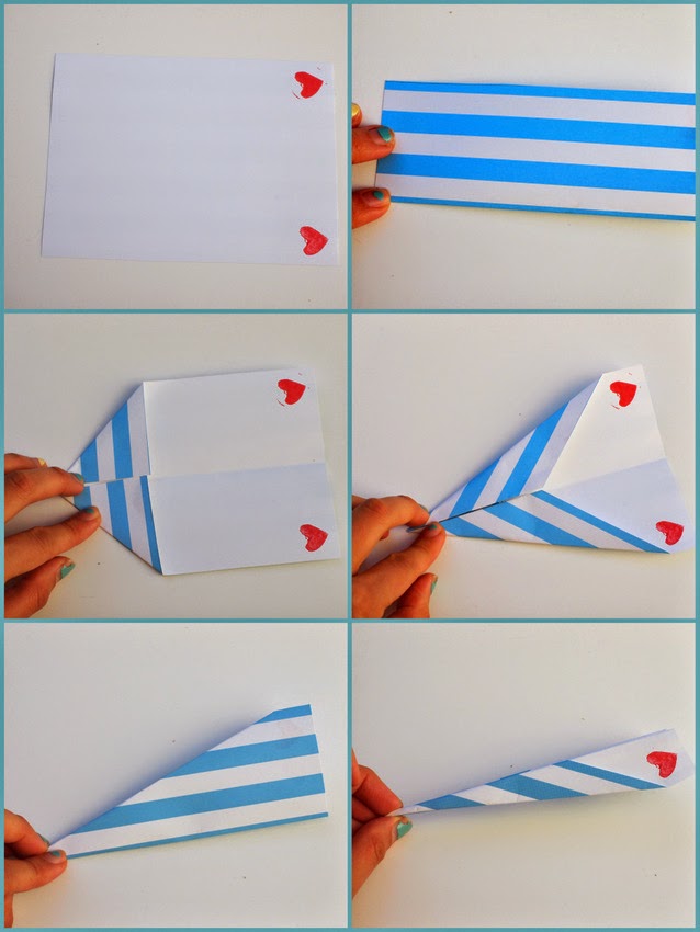 how to fold a paper airplane