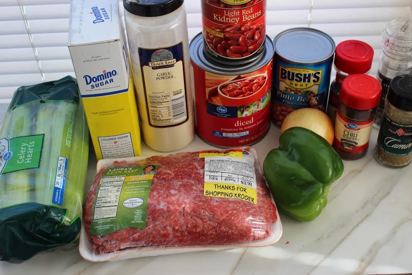 Printable Wendy's Chili Ingredients List