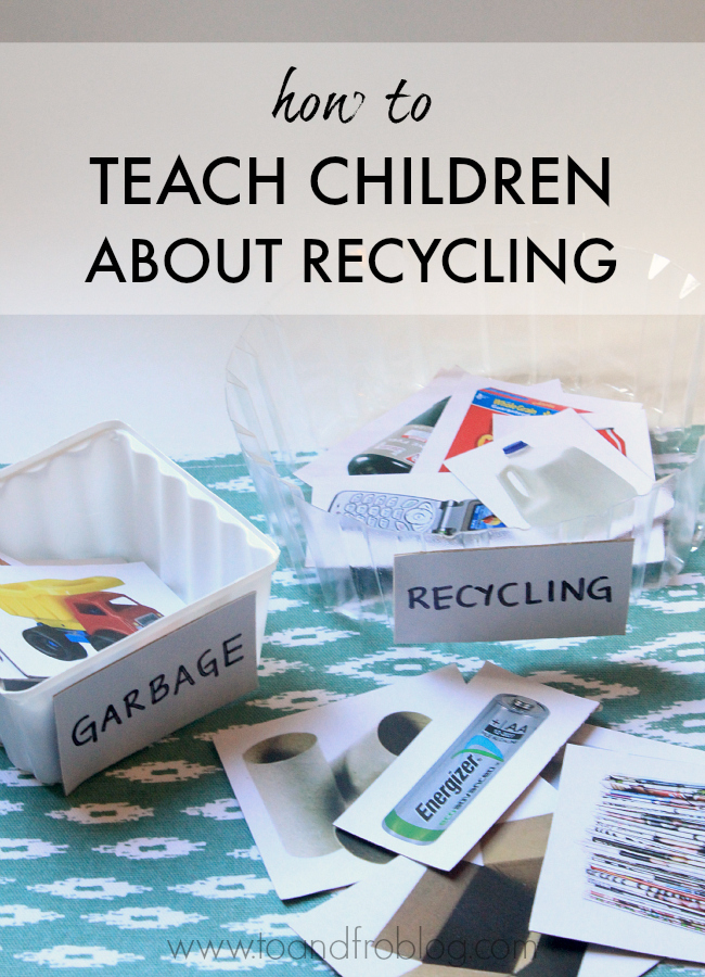 how to teach children about recycling