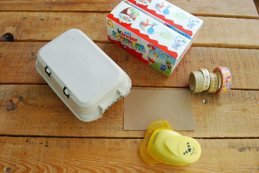 Tutorial caja de huevos para Pascua