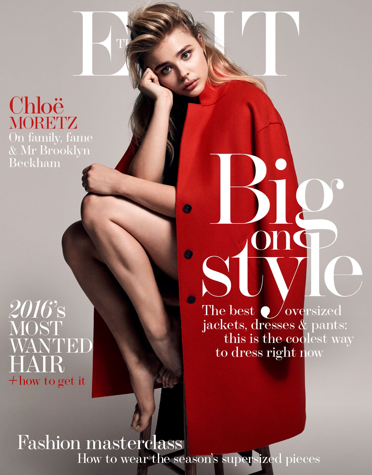 Chloë Grace Moretz On the Cover of Glamour June 2016