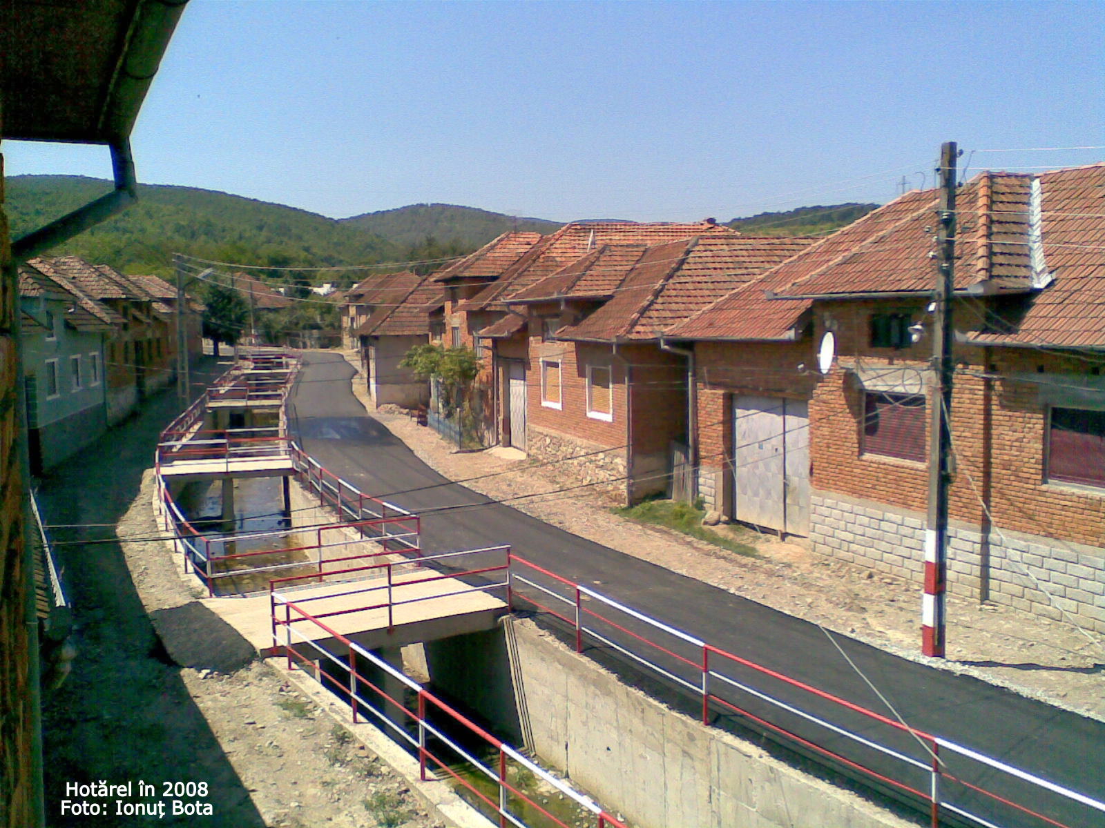Hotarel, Bihor, Romania in 2008 ; satul Hotarel comuna Lunca judetul Bihor Romania