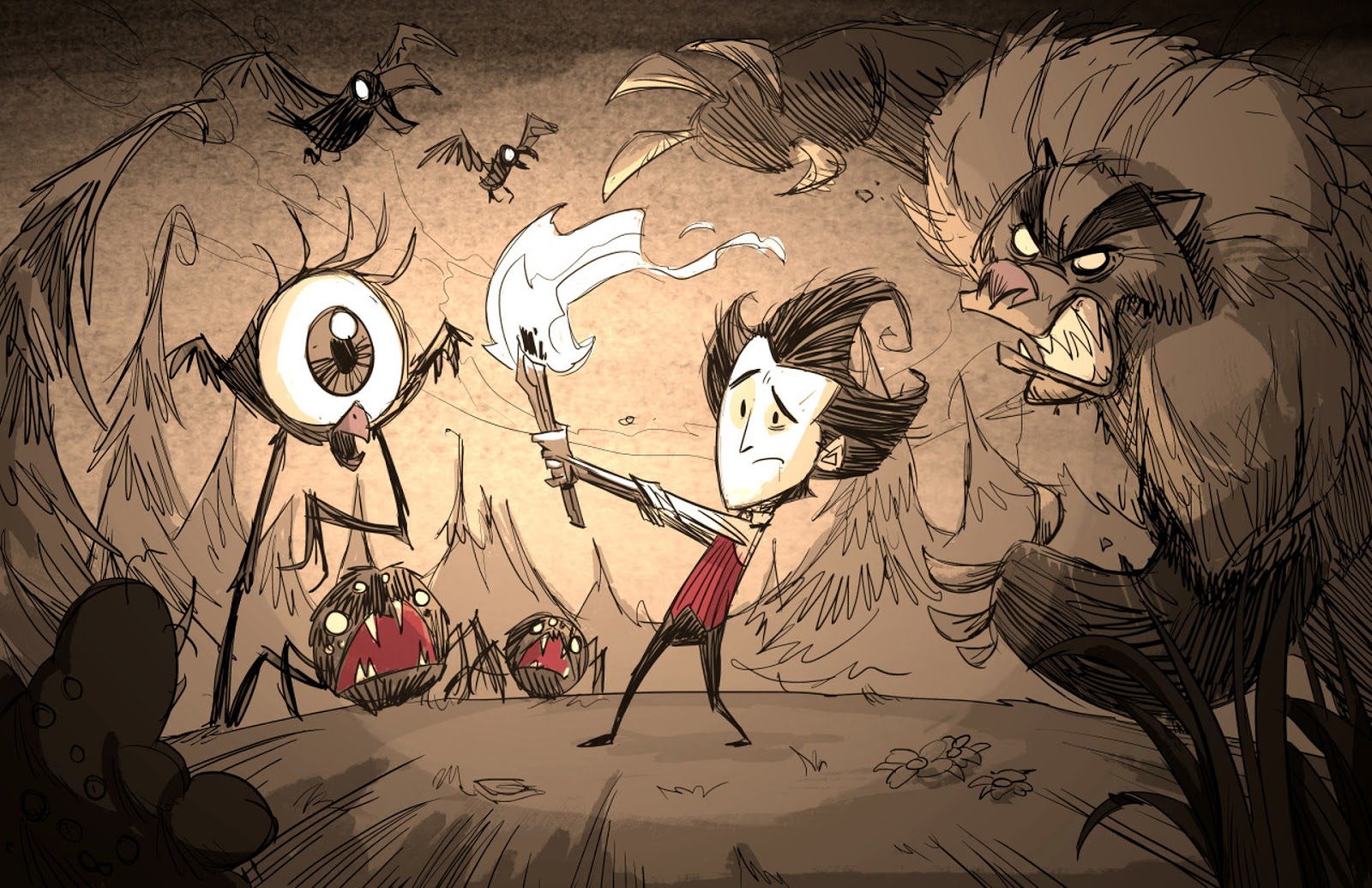 Don t starve together six update. Уилсон don't Starve Art. Don't Starve together Уилсон Art. Неголодайка Уилсон. Уилсон don't Starve концепт.