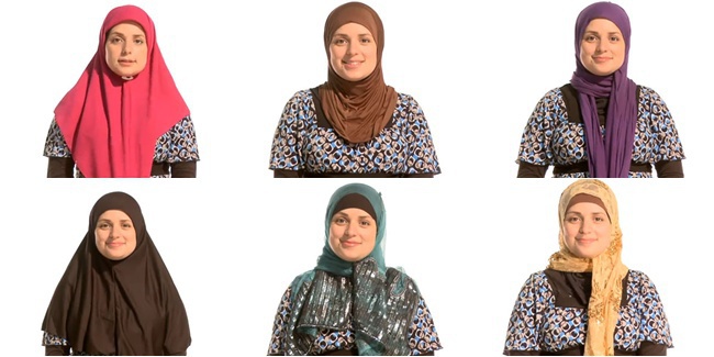 basic hijab style