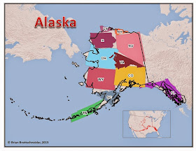 Brian B's Climate Blog: Alaska Size Comparison Maps