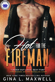 contemporary romance, romance novel covers, Royal Pick, Hot for the Fireman by Gina L. Maxwell