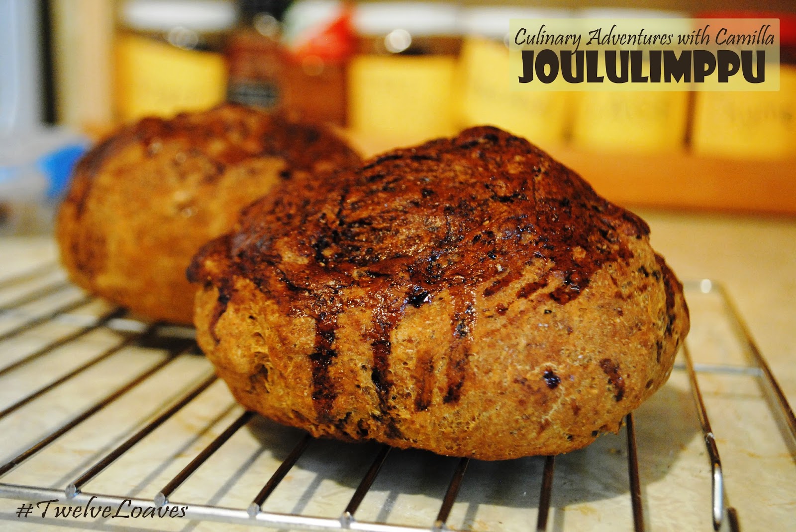 Joululimppu (Finnish Christmas Bread) for TwelveLoaves