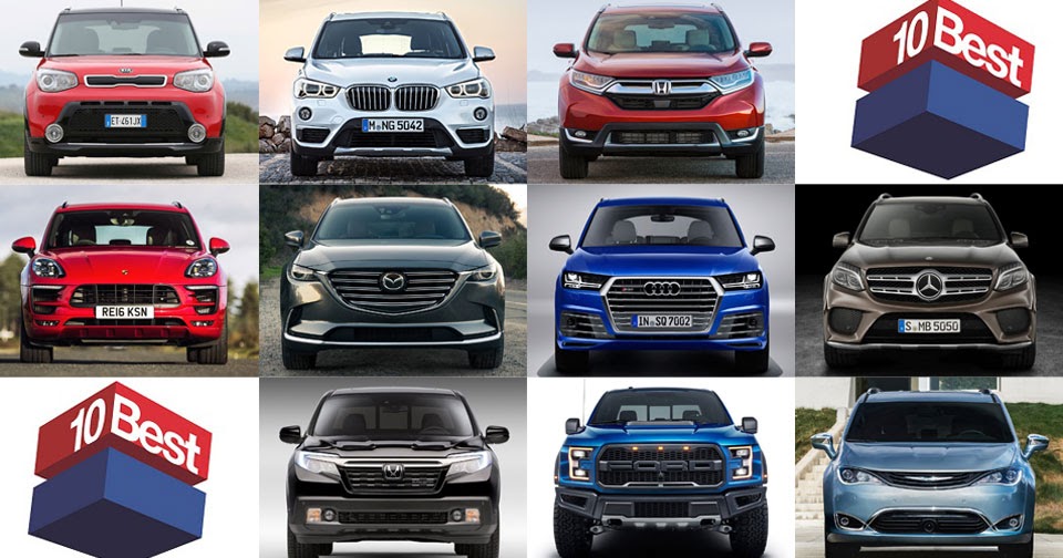 Car & Driver's 10 Best Trucks & SUVs Of The Year