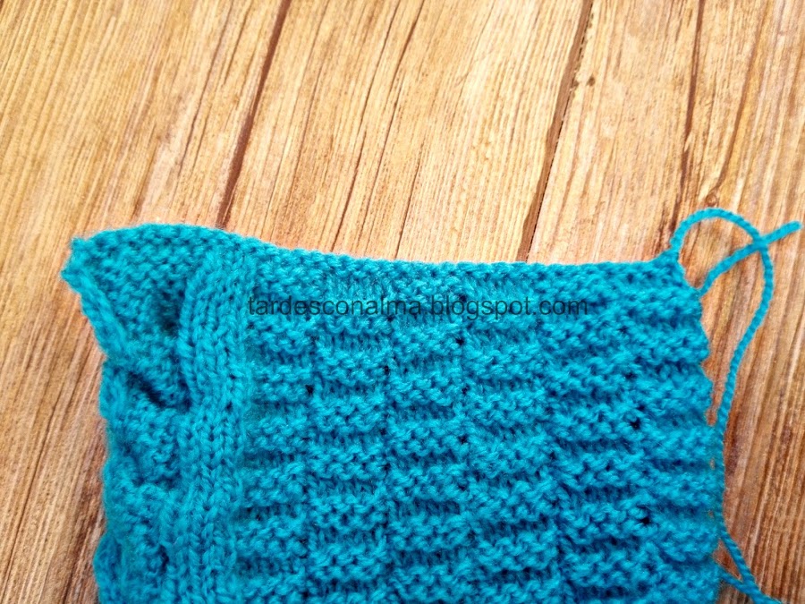 diy, tutorial, paso a paso, handmade, craft, lana, tricotar, calceta, 2 agujas