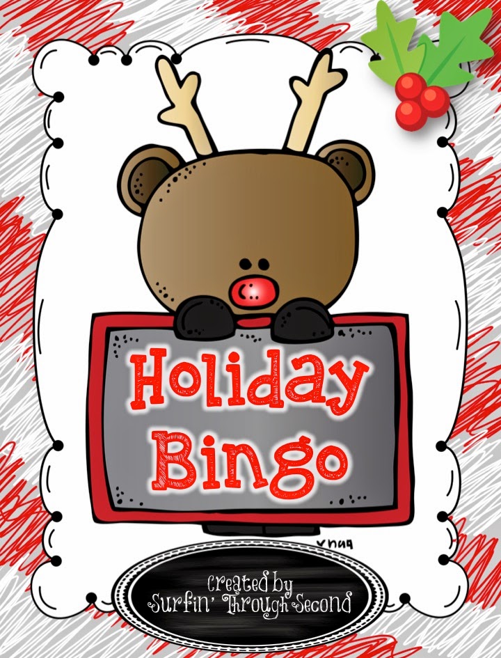 Primary Chalkboard: Day 15 Advent Fun