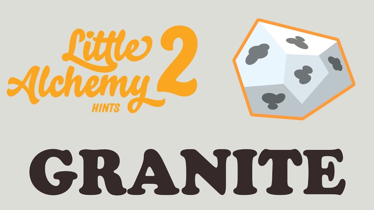 How to make GRANITE in Little Alchemy 2 Little Alchemy 2 Tips