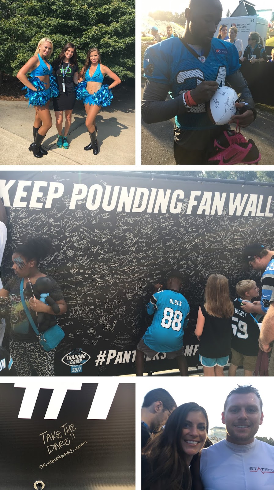 Keep Pounding Carolina Panthers - The Health Dare
