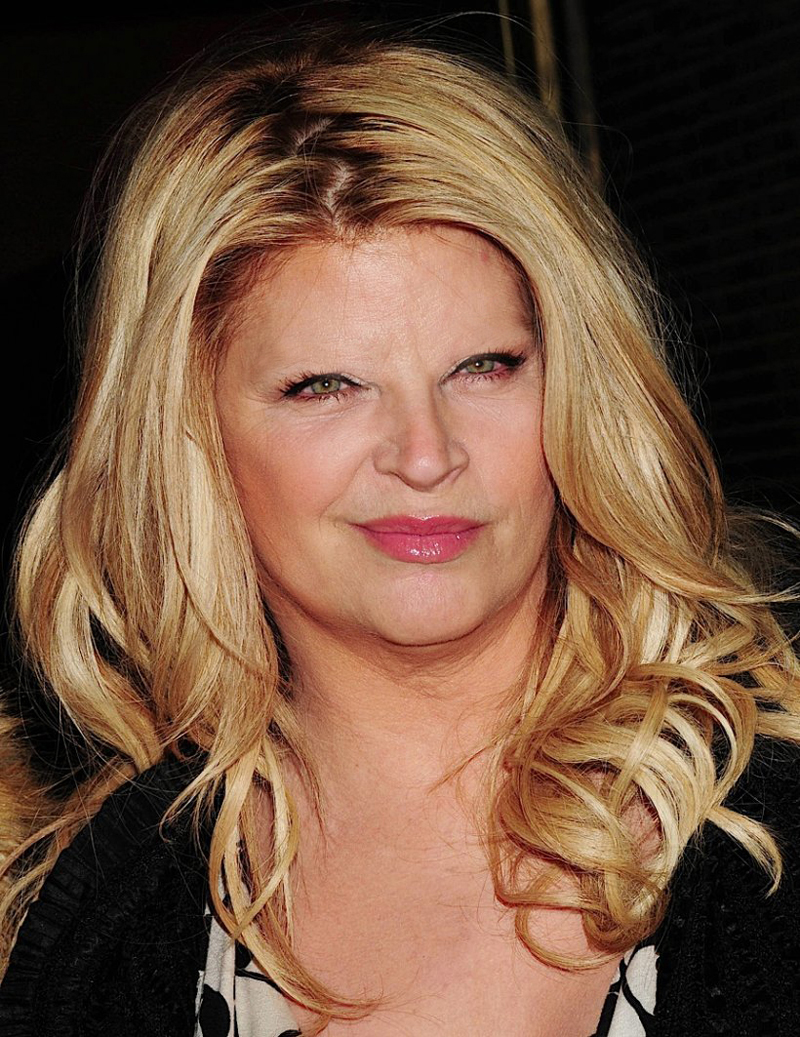kirstie alley without makeup
