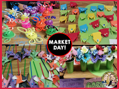 Have you ever considered having a Market Day in your classroom? Check out how this pair of teachers facilitates Market Day in their classroom!