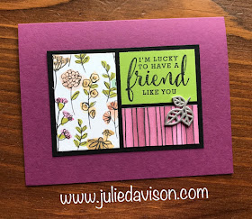 Stampin' Up! Love What You Do ~ 2018-2019 Annual Catalog ~ Share What You Love DSP ~ www.juliedavison.com