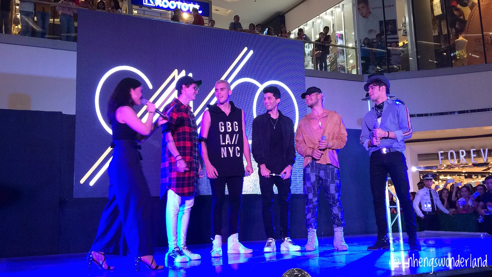 CNCO Latin Boyband Live in the Philippines! Nheng's Wonderland