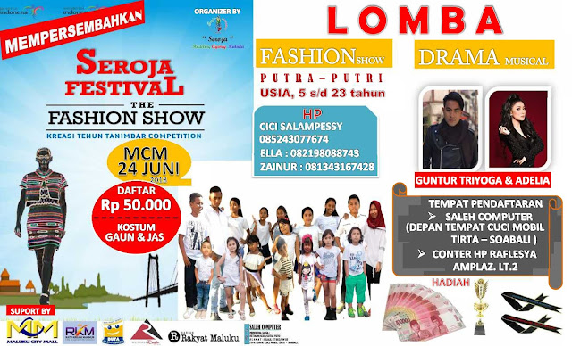 Spanduk Lomba Fashion Show