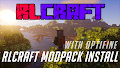 HOW TO INSTALL<br>RLCraft Modpack [<b>1.12.2</b>]<br>▽