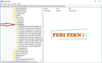 Menghapus folder 3D Objects - Feri Tekno