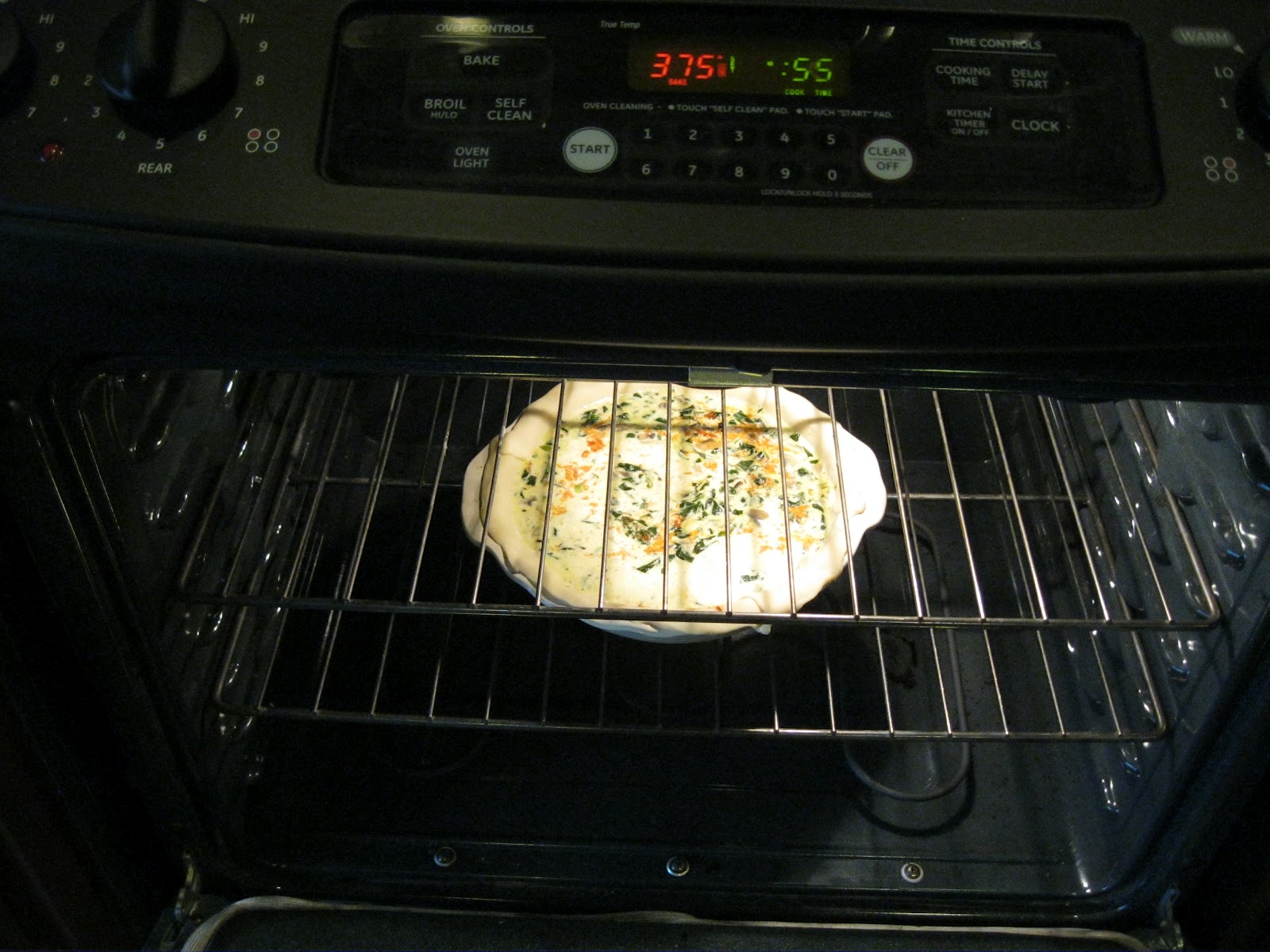 Caught my Fancy: Spinach Mushroom Quiche