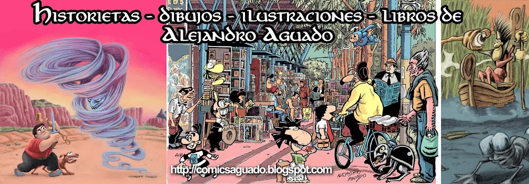 comics e ilustraciones de alejandro h. aguado.