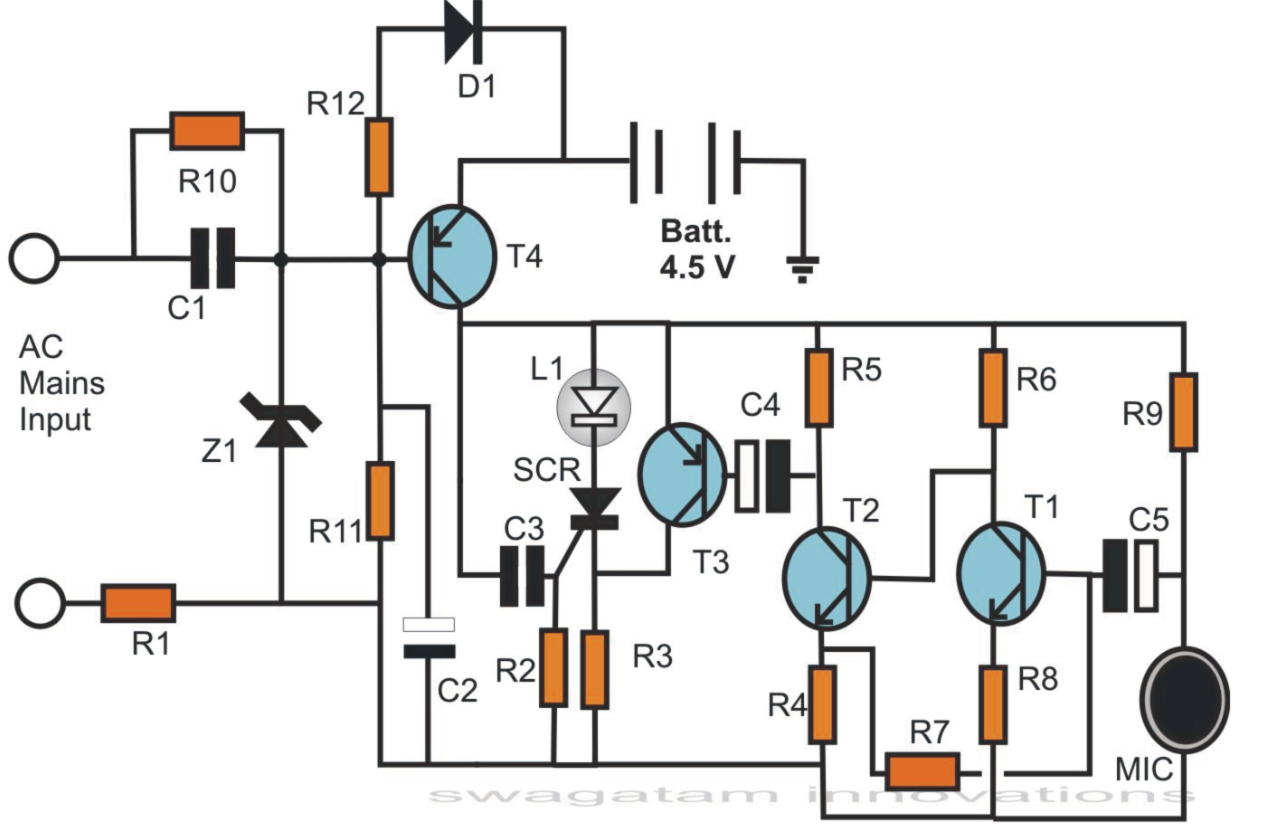 Simple Hobby Electronic Circuits | Homemade Circuit Designs Just | hobby circuits using led