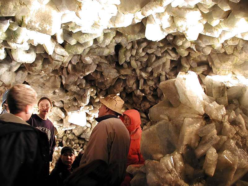 The Crystal Cave in Ohio Formation, Visiting Geology In