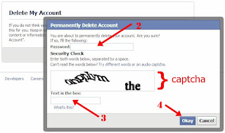 Permanently Delete Account,cara menonaktifkan facebook,cara menghentikan facebook,fb