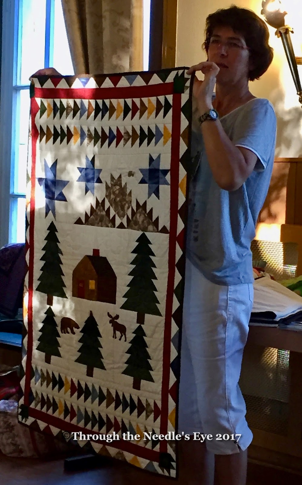 Telling Stories Through the Needle's Eye to Germany Quilter's