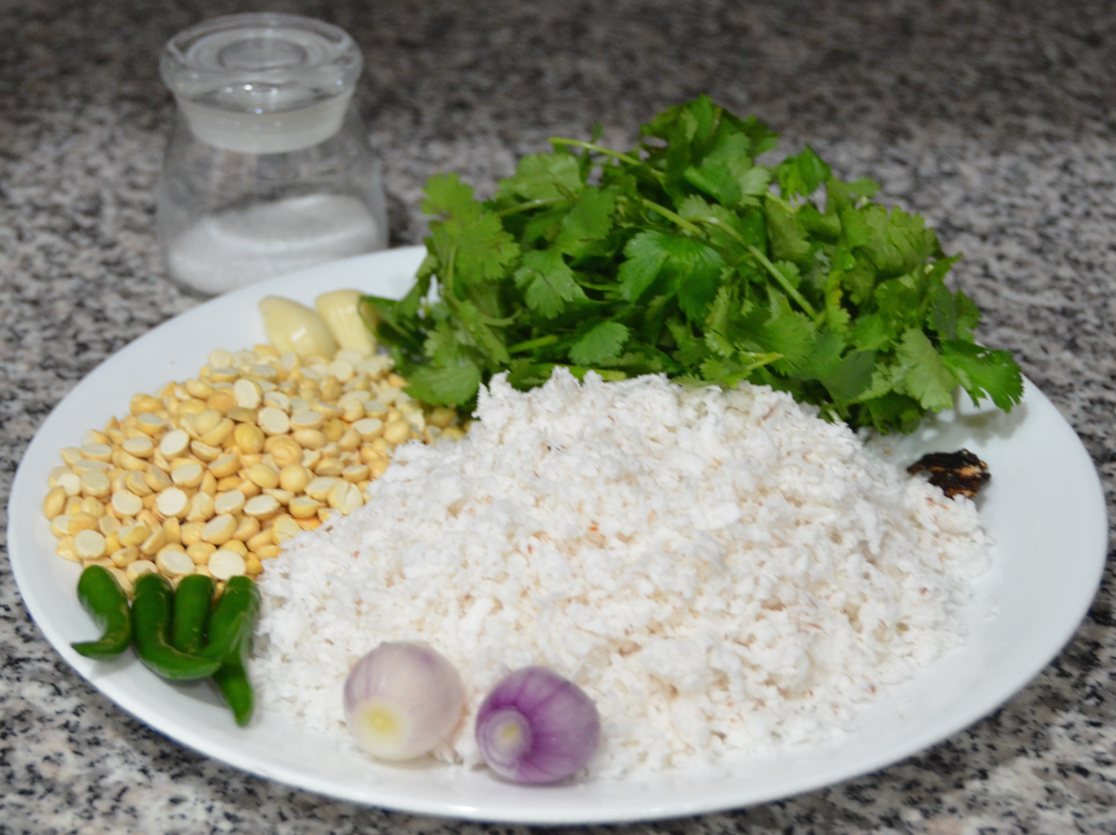 Healthy and Tasty Coconut Chutney with Pearl Onion