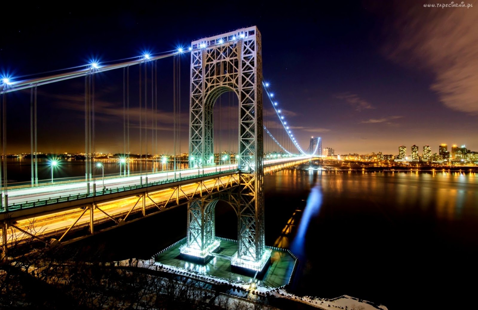 Most Waszyngtona Miasto Nowy Jork Stany Zjednoczone